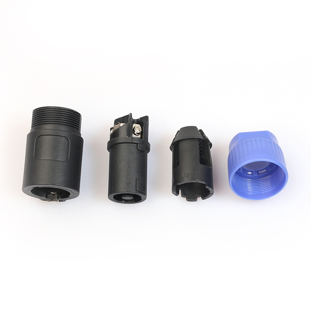 10 ชิ้น 4 เสา 4Pin NL4FC Connector Ohm Plug ลําโพงสายสัญญาณเสียงปลั๊ก ...