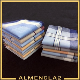 [Almencla2] กระเป๋าผ้าฝ้าย ทรงสี่เหลี่ยม ทนทาน สําหรับผู้ชาย