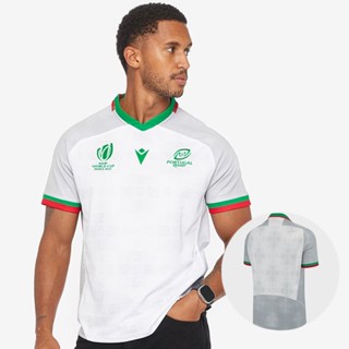 2023 เสื้อกีฬารักบี้ ทีมชาติโปรตุเกส RWC ขนาด Rugby Jersey S ถึง 3XL