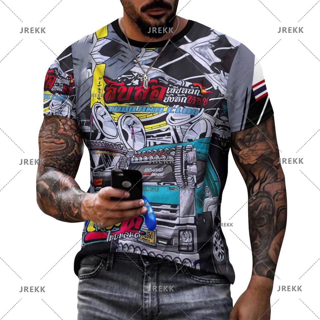 พร้อมส่ง-เสื้อกีฬา-baju-viral-thailand-kain-jersey-xs-3xl