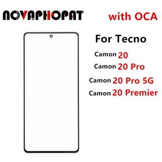 อะไหล่หน้าจอสัมผัส LCD และ OCA สําหรับ Tecno Camon 20 Pro 5G Premier CK9n CK8n CK7n CK6