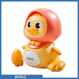 [Dolity1] ของเล่นเป็ดไฟฟ้า มีเสียง และไฟ เสริมพัฒนาการเด็กหัดเดิน