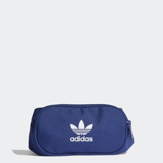 adidas ไลฟ์สไตล์ กระเป๋าคาดเอว Adicolor Branded Webbing Unisex สีน้ำเงิน H35588