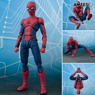 Ameesi ตุ๊กตาฟิกเกอร์ Spiderman Super Hero ขยับได้ ขนาด 15 ซม. ของเล่นสําหรับเด็ก