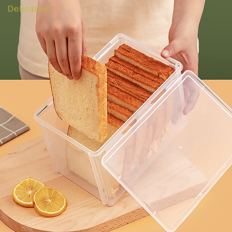 delication-กล่องเก็บขนมปัง-เค้ก-แบบใส-สําหรับตู้เย็น