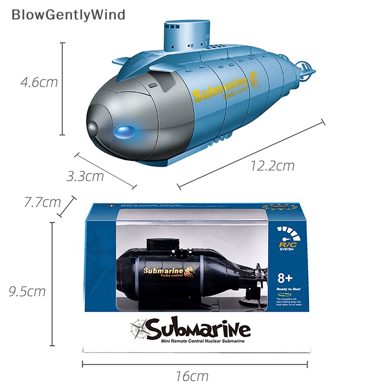 blowgentlywind-เรือดําน้ําบังคับวิทยุไฟฟ้า-2-4g-6ch-แนวตั้ง-พร้อมรีโมตคอนโทรล-bgw