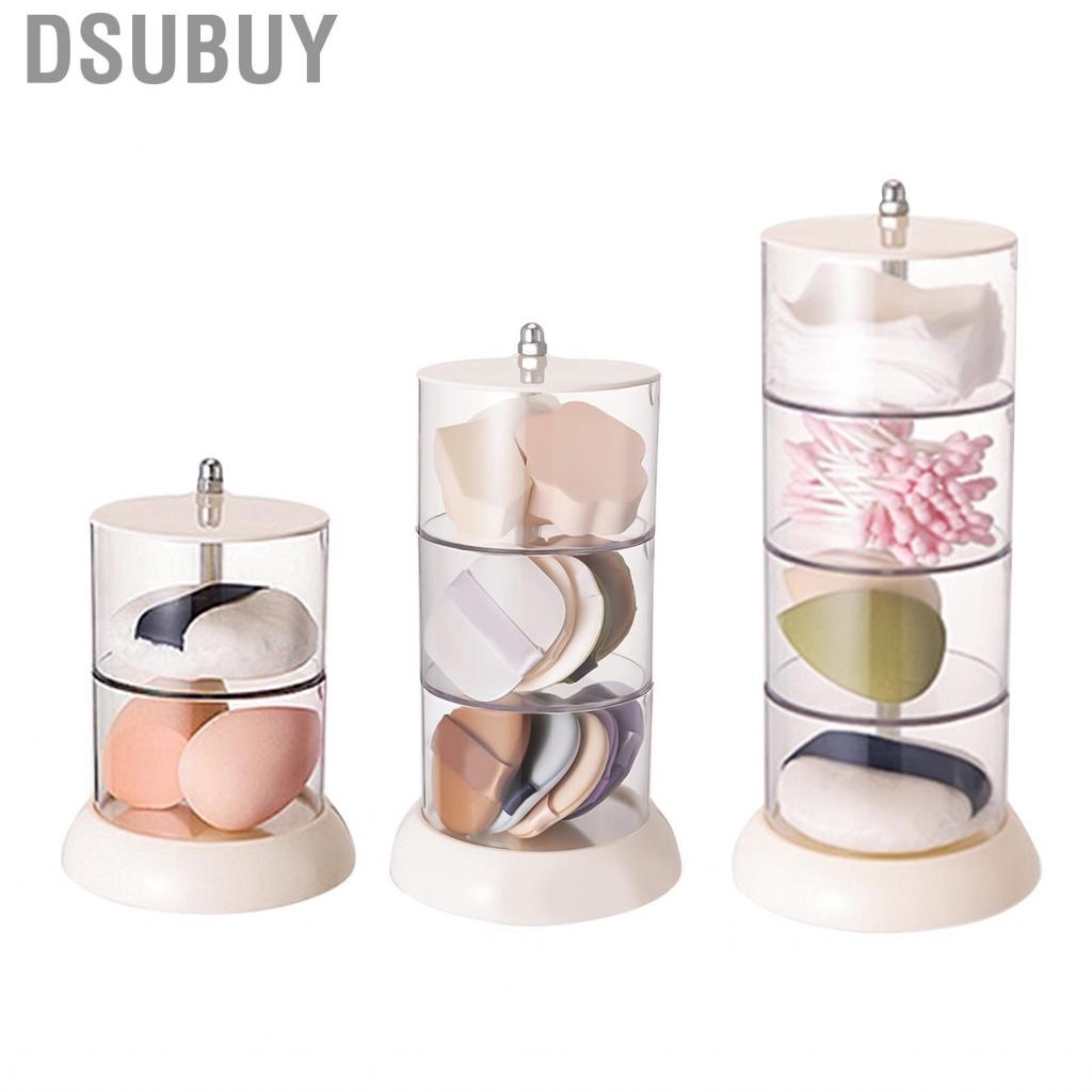 dsubuy-multi-layer-puff-organizer-plastic-user-friendly-storage-case-white-for-home