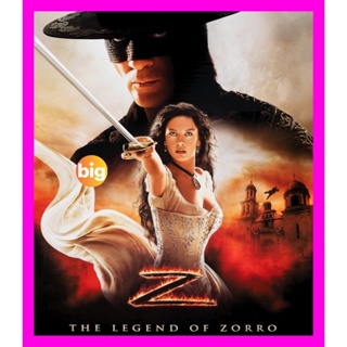 BIGMOVIE แผ่น 4K หนังใหม่ 4K - The Legend of Zorro (2005) ศึกตำนานหน้ากากโซโร - แผ่นหนัง 4K UHD (เสียง Eng 7.1 Atmos/ไทย