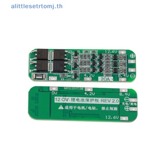 Alittlese บอร์ดโมดูลชาร์จลิเธียม PCB BMS 12V 12.6V 18650 สําหรับมอเตอร์สว่าน 12.6V Lipo Cell