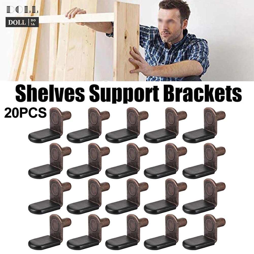 new-20x-shelf-support-studs-pegs-pins-plugs-6mm-l-shaped-cabinet-bracket-red-bronze