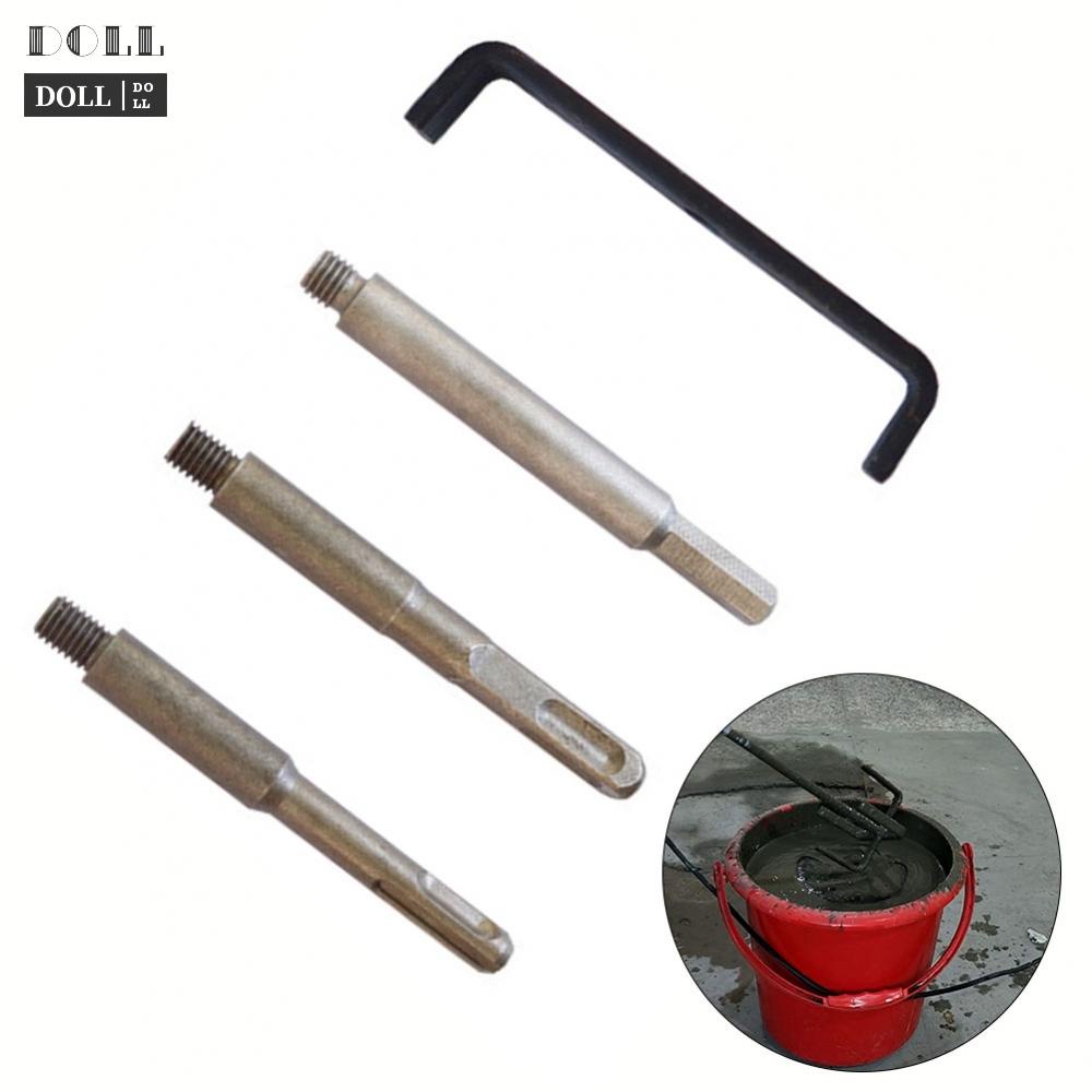 new-mixer-putty-m10-hexagonal-square-round-extension-rod-for-electric-drill-hammer