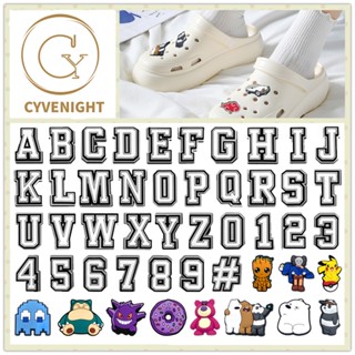 ✨พร้อมส่ง✨รองเท้าแตะ Crocs พิมพ์ลายตัวอักษร และตัวเลข อุปกรณ์เสริม สําหรับเด็กผู้ชาย และเด็กผู้หญิง
