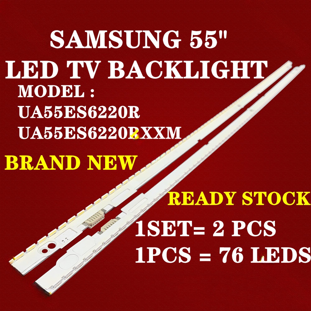 ใหม่ LED TV backlight ua55es6220r ua55es6220rxxm Samsung 55 นิ้ว ...