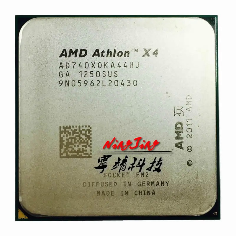 ซ็อกเก็ตโปรเซสเซอร์ CPU AMD Athlon X4 740 3.2G 65W Quad-Core ...