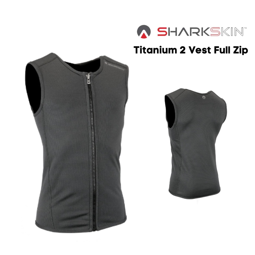 Sharkskin Titanium T2 Chillproof Vest Full Zip Men เวทสูทผู้ชาย 