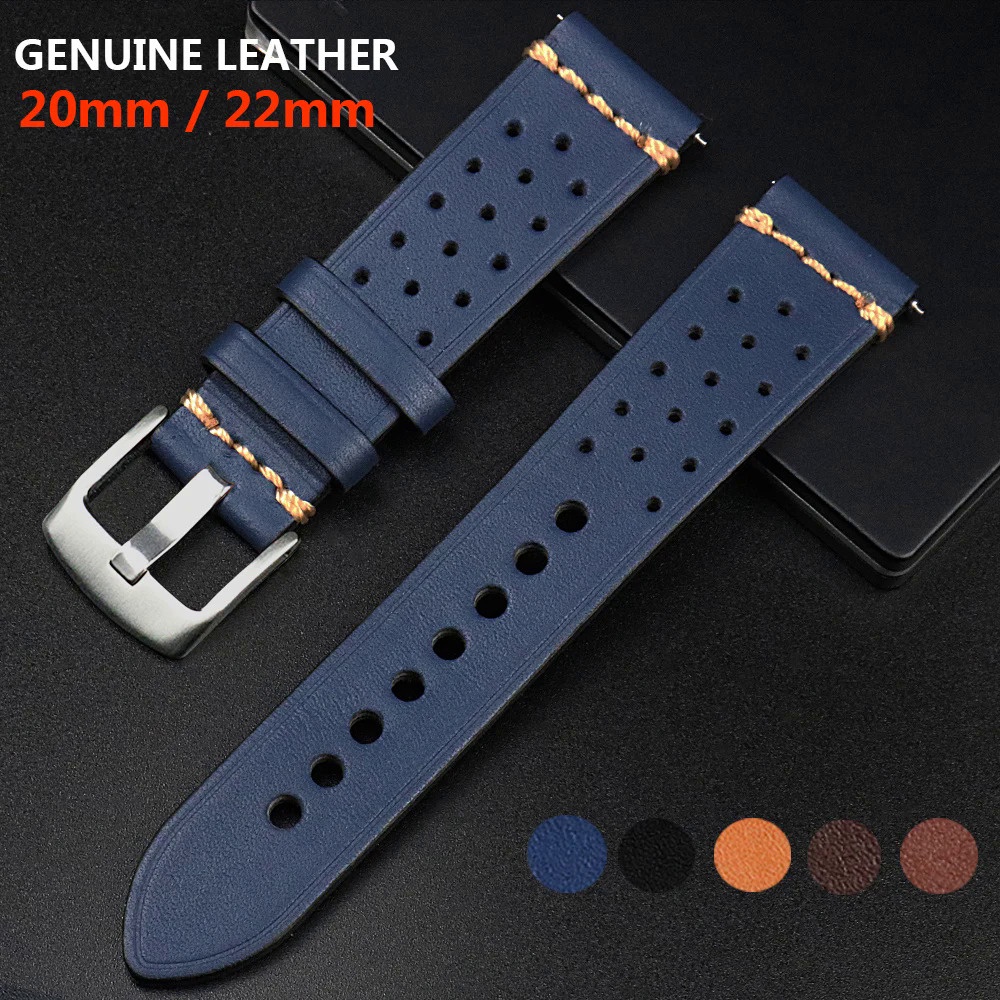 Cheap Swiss Leather 22 mm Wristwatch Strap F212CHR_K0038905 main image 1