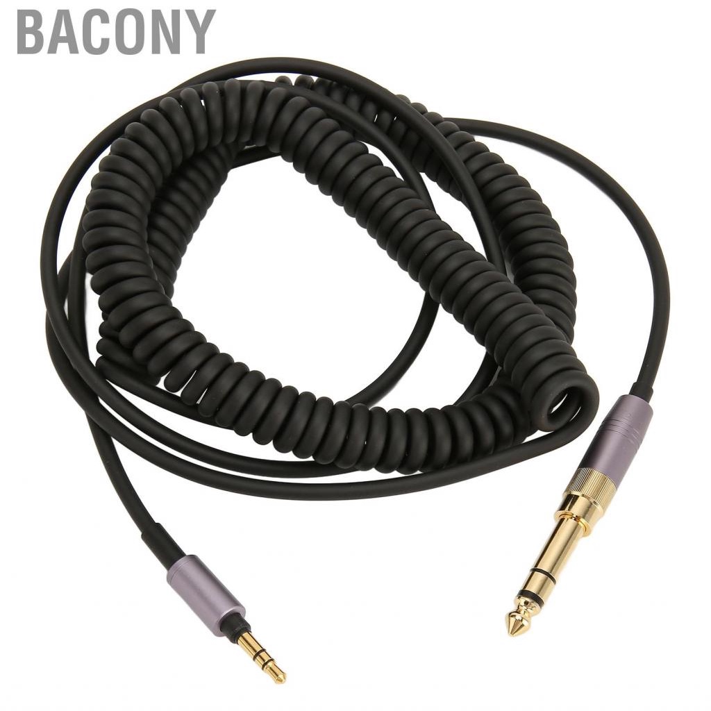 bacony-3-5mm-to-spring-coiled-extension-cable-16-4ft-for-car-mp4