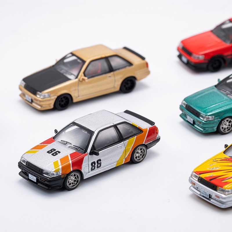 dct-1-64-toyota-ae86-diecast-รถของเล่น-สําหรับเด็กผู้ชาย-ของขวัญวันเกิด-ของเล่นเด็ก-รถสะสม