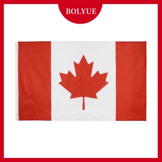 ธงแคนาดา ขนาด 90x150 ซม. 3x5 ฟุต