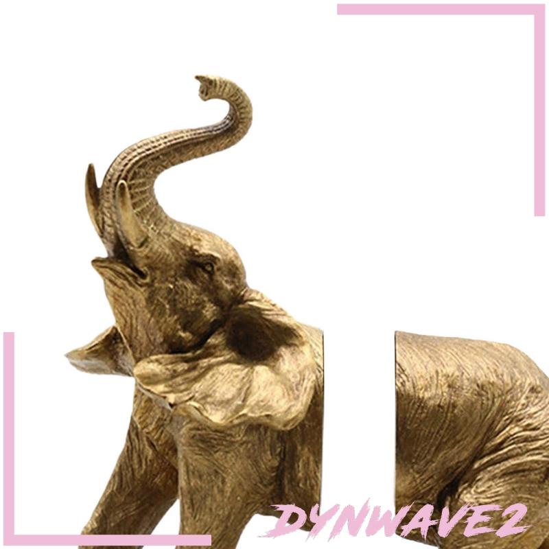 dynwave2-ฟิกเกอร์เรซิ่น-รูปช้าง-สําหรับวางหนังสือ-ตกแต่งโต๊ะ-ห้องนอน