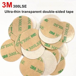 3m 300LSE เทปกาวสองหน้า แบบใส แข็งแรง ทรงกลม 60 มม. 10 ชิ้น