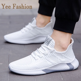 YEE Fashion  รองเท้าผ้าใบผู้ชาย รองเท้าลำลองผู้ชาย  ท้าผ้าใบแฟชั่น สไตล์เกาหลี กีฬากลางแจ้ง ทำงาน ท้าลำลอง  รุ่นใหม่ ทันสมัย คุณภาพสูง Korean Style XYD23902KV 37Z230910
