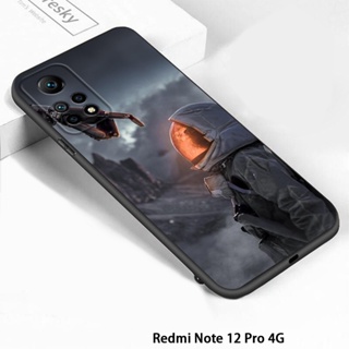 สําหรับ Redmi Note 12 4G 5G Note 12 Pro Speed Note 12 Pro Plus 5G 4G เคสโทรศัพท์ซิลิโคน TPU แบบนิ่ม ลายนักบินอวกาศ กันกระแทก