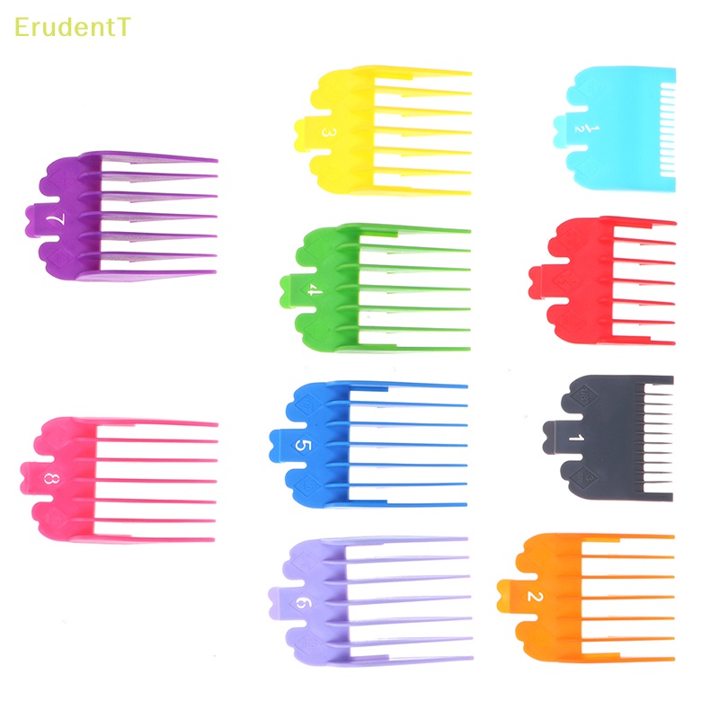 erudentt-หวีปัตตาเลี่ยนตัดผม-พลาสติก-หลากสี-10-ชิ้น-ต่อชุด-ใหม่
