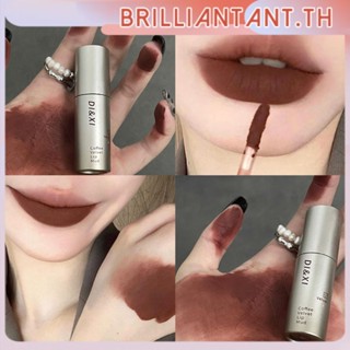 หลอดเงินขนาดเล็ก Lip Glaze Velvet Matte White Lip Mud Pure Wind ลิปสติกลิปสติก Student bri