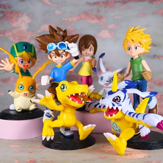 [TATA] โมเดลฟิกเกอร์ Digimon Taiichi Yagumon Ishida Yamato Gabumon 4 แบบ