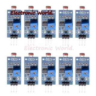 โมดูลเซนเซอร์ตรวจจับความเข้มแสงดิจิทัล สําหรับ Arduino UNO 10 ชิ้น