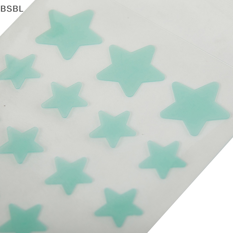 bsbl-แผ่นสติกเกอร์คอนซีลเลอร์-ลายผีเสื้อ-ดาว-ลดรอยแผลเป็นจากสิว-18-ชิ้น