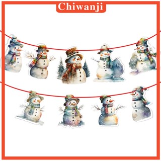 [Chiwanji] แบนเนอร์กระดาษ หลากสีสัน สําหรับแขวนตกแต่งปาร์ตี้ฮาโลวีน