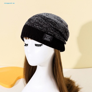 [Zhongguodi] หมวกถัก ผ้าฟลีซ ยืดหยุ่น ใส่สบาย เหมาะกับฤดูใบไม้ร่วง และฤดูหนาว