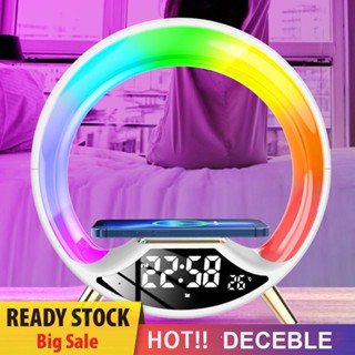 [Deceble.th] โคมไฟ RGB ไร้สาย 15W บลูทูธ ชาร์จได้ สําหรับห้องนอน