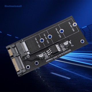 [ElectronicMall01.th] บอร์ดอะแดปเตอร์แปลง SATA M2 M2 SSD เป็น SATA รองรับ NGFF 2230 2242 2260 2280 M2 SSD 22 Pin 6Gbps