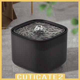 [Cuticate2] เครื่องจ่ายน้ําพุอัตโนมัติ พร้อมตัวกรอง 3 ลิตร สําหรับสัตว์เลี้ยง สุนัข แมว