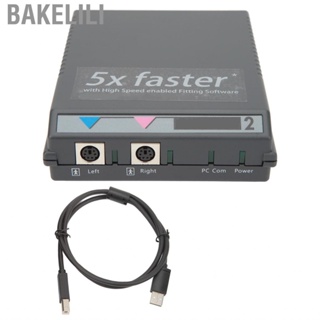 Bakelili Digital  Aid Programming Machine Fully Compatible USB Professional Box for Siemens Black  Cares