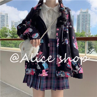 Alice เสื้อกันหนาว เสื้อฮู้ด ทันสมัย cozy ง่ายๆ fashionable WJK2390PNC37Z230912