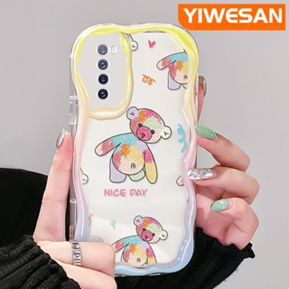 เคสโทรศัพท์มือถือแบบนิ่ม ใส กันกระแทก ลายหมี Nice Day สําหรับ Huawei Nova 7 SE Nova 7 Pro Nova 9 SE Nova 11 SE Nova 10 SE Honor 20