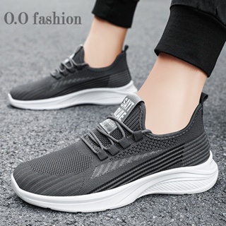 O.O fashion  รองเท้าผ้าใบผู้ชาย รองเท้าลำลองผู้ชาย  ผ้าใบแฟชั่น สไตล์เกาหลี กีฬากลางแจ้ง ทำงาน ลำลองXYD2390VSW 37Z230912