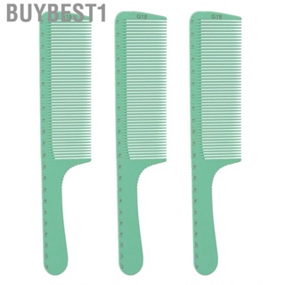 Buybest1 Hair Detangling Comb Safe Static Free Ergonomic Hand Rounded Tooth Portable Styling for Salon Straight Long