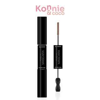 In2it Double Up Mascara Volume &amp; Curl 6g มาสคาร่าสำหรับปัดขนตาและขนคิ้ว.