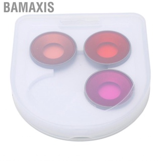 Bamaxis Lens Diving Filters  Dive Set Dirt Scratch Proof Pink Red Purple Sturdy for Underwater