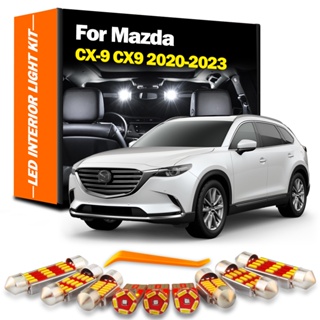 ชุดหลอดไฟ Led แคนบัส 9 ชิ้น สําหรับ Mazda CX-9 CX9 2020 2021 2022 2023