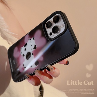 เคสโทรศัพท์มือถือแบบแข็ง ลายการ์ตูนแมวน่ารัก สําหรับ Iphone 14 11 12 13 PRO MAX AT0631