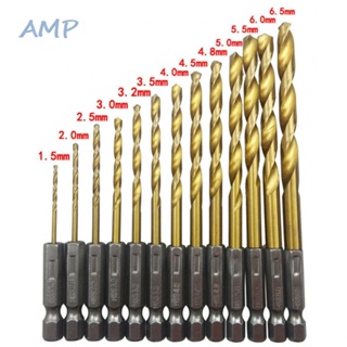 ⚡NEW 9⚡Hex Shank HSS High Steel Drill Bits Set 13pcs 15mm 65mm for Cordless Screwdriver