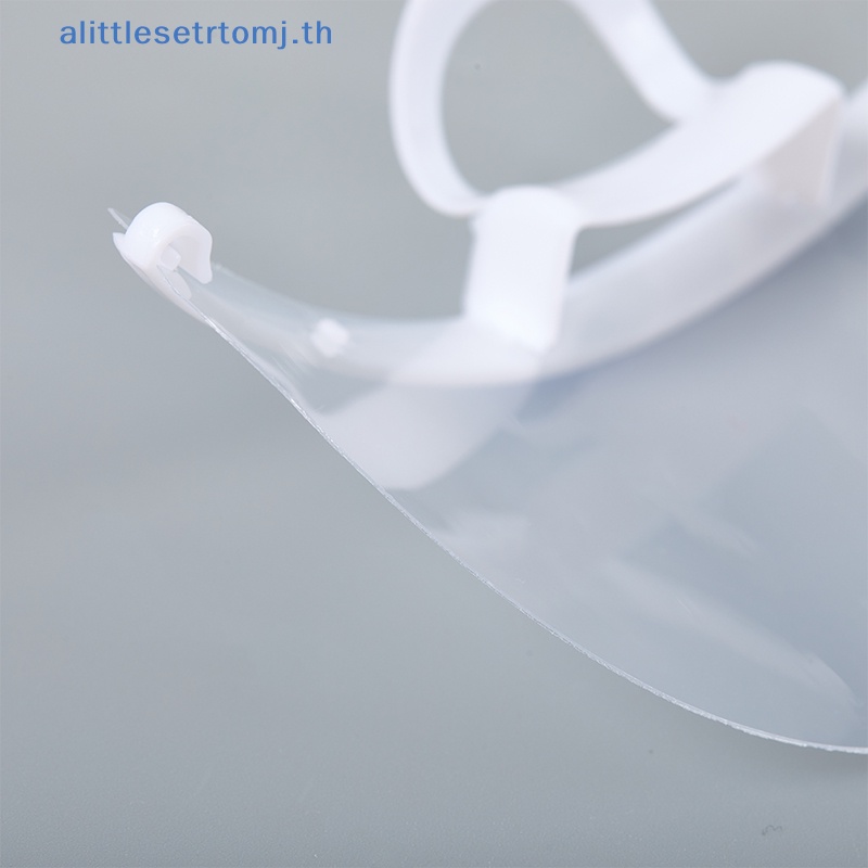 alittlese-หน้ากากพลาสติกใส-ป้องกันน้ํากระเซ็น-ใช้ซ้ําได้-สําหรับเชฟ-โรงแรม-10-ชิ้น