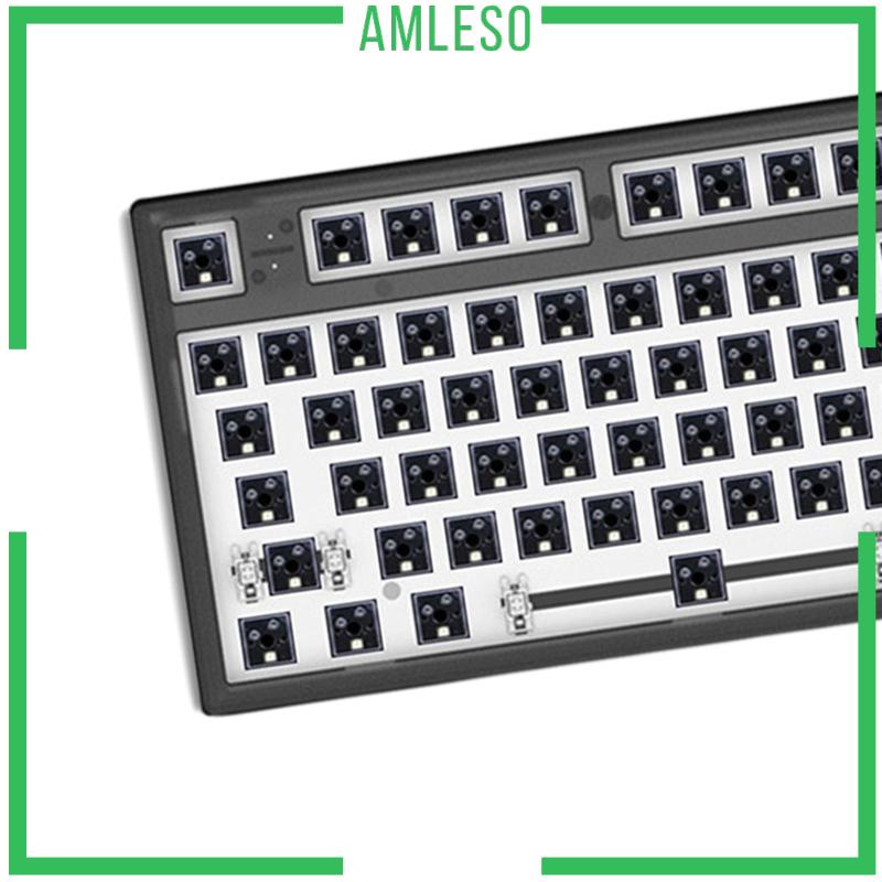 amleso-mk870-คีย์บอร์ดโปร่งแสง-87-คีย์-pcb-fn2-ไฟ-rgb-สําหรับ-pc-gamer