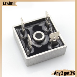 Eralml Kbpc5010 วงจรเรียงกระแสเต็มคลื่นแบบบริดจ์ พร้อมรูเมาท์ 50a 1000v พลังงานสูง